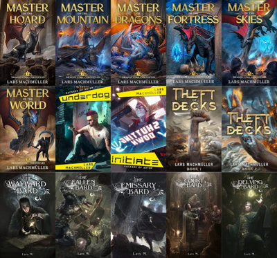 Dragon Core Chronicles Series & more by Lars Machmüller ~ 15 MP3 AUDIOBOOK COLLECTION
