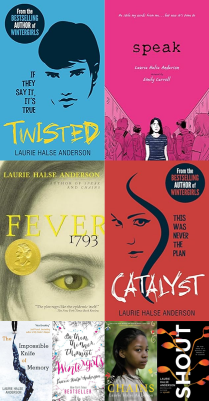 Seeds of America Series & more by Laurie Halse Anderson ~ 8 MP3 AUDIOBOOK COLLECTION