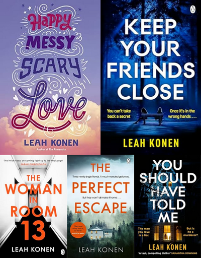 Leah Konen ~ 6 MP3 AUDIOBOOK COLLECTION