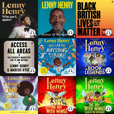 The Boy With Wings series & more by Lenny Henry ~ 9 MP3 AUDIOBOOK COLLECTION