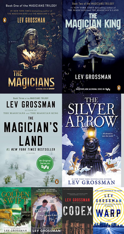 The Magicians Series & more by Lev Grossman ~ 9 MP3 AUDIOBOOK COLLECTION