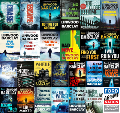 Chase Series & more by Linwood Barclay ~ 26 MP3 AUDIOBOOK COLLECTION