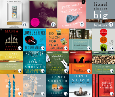 Works of Lionel Shriver ~ 19 MP3 AUDIOBOOK COLLECTION