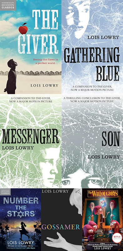 The Giver Quartet Series & more by Lois Lowry ~ 7 MP3 AUDIOBOOK COLLECTION