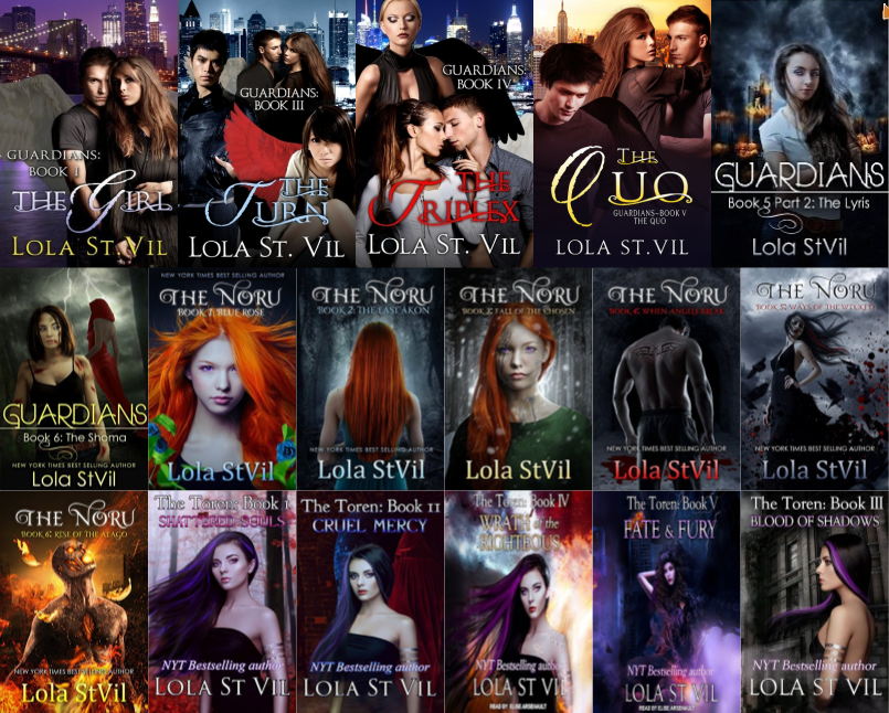 Guardians Series & more by Lola St. Vil ~ 17 MP3 AUDIOBOOK COLLECTION