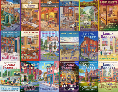 Booktown Mystery Series by Lorna Barrett ~ 18 MP3 AUDIOBOOK COLLECTION