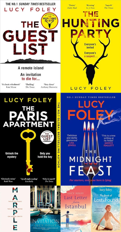 Lucy Foley ~ 8 MP3 AUDIOBOOK COLLECTION