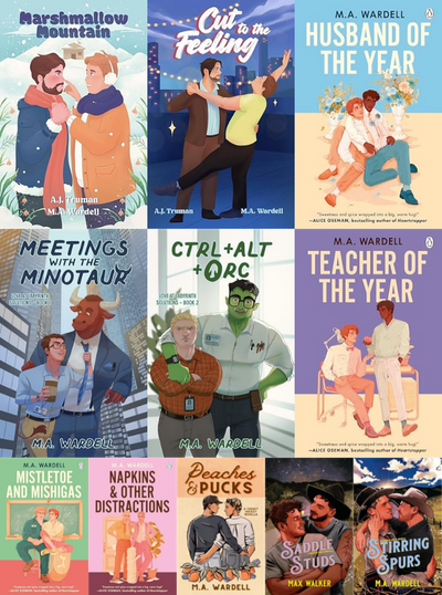 Big Boys, Small Spaces Series & more by M A Wardell ~ 11 MP3 AUDIOBOOK COLLECTION