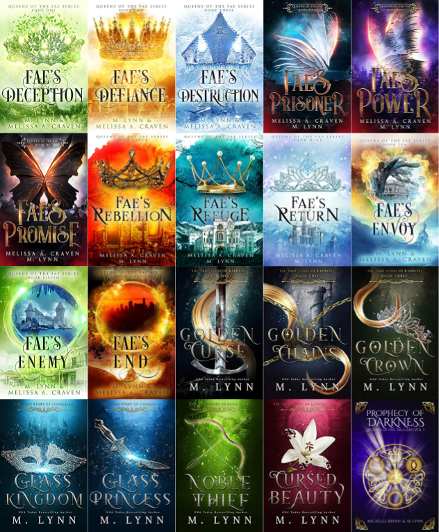 Queens of the Fae Series & more by M Lynn ~ 20 MP3 AUDIOBOOK COLLECTION