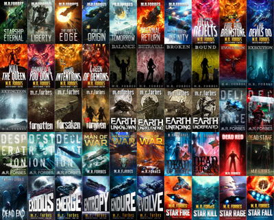 War Eternal Series & more by M.R. Forbes ~ 50 MP3 AUDIOBOOK COLLECTION