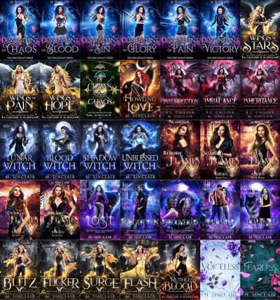 Descendant Series & more by M Sinclair ~ 35 MP3 AUDIOBOOK COLLECTION