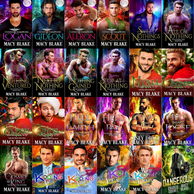 Chosen Champions Series & more by Macy Blake ~ 24 MP3 AUDIOBOOK COLLECTION