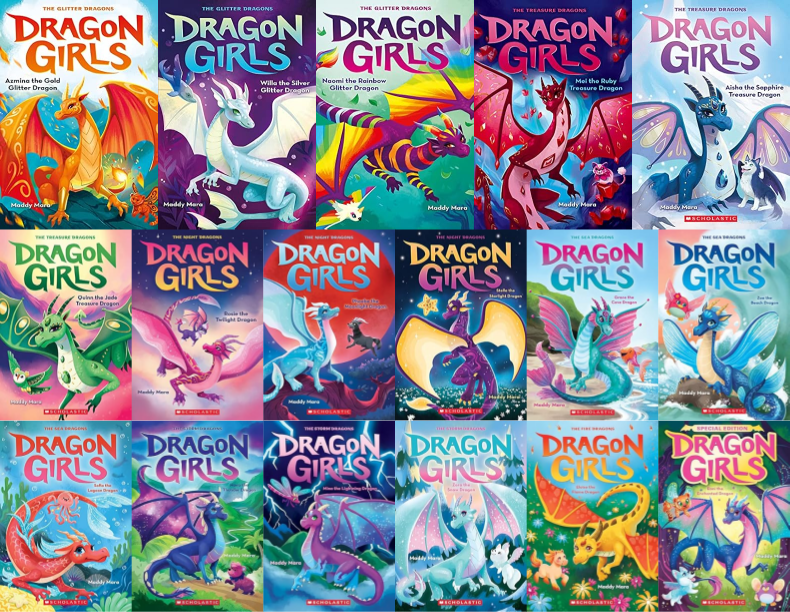 Dragon Girls Series & more by Maddy Mara ~ 17 MP3 AUDIOBOOK COLLECTION