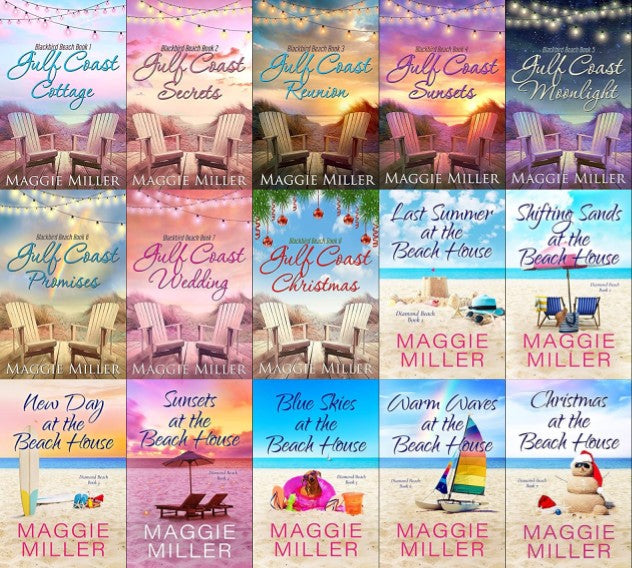 Blackbird Beach Series & more by Maggie Miller ~ 15 MP3 AUDIOBOOK COLLECTION