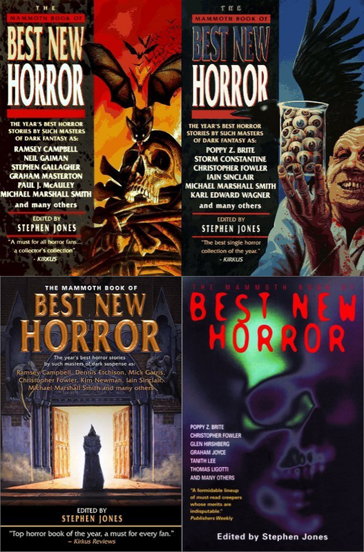 Mammoth Book of Best New Horror 1990, 1997, 2001-2009 - Volume - 7,8,12,13 ~ 90 MP3 AUDIOBOOK COLLECTION