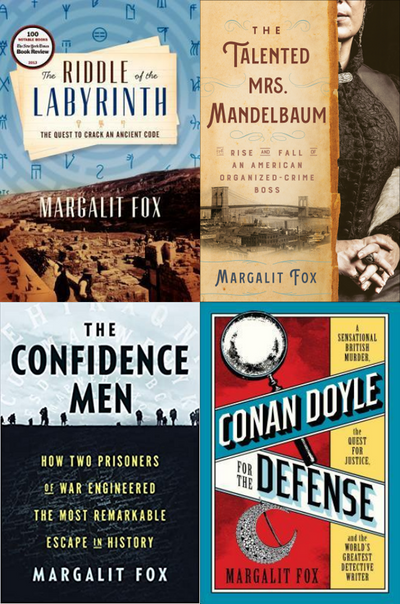 Margalit Fox ~ 5 MP3 AUDIOBOOK COLLECTION