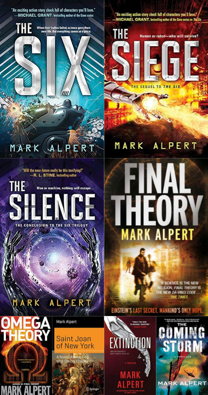 The Six Series & more by Mark Alpert ~ 8 MP3 AUDIOBOOK COLLECTION