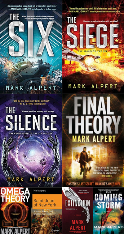 The Six Series & more by Mark Alpert ~ 8 MP3 AUDIOBOOK COLLECTION