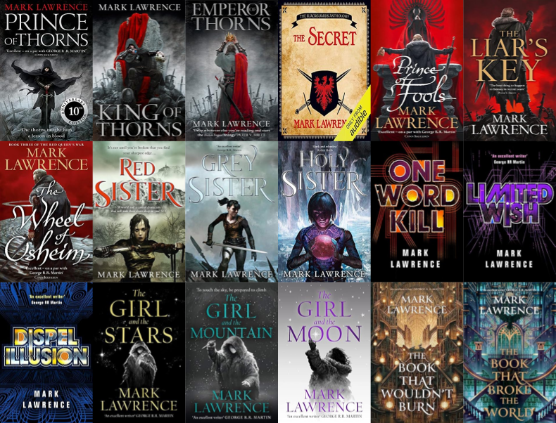 The Broken Empire Series & more by Mark Lawrence ~ 19 MP3 AUDIOBOOK COLLECTION