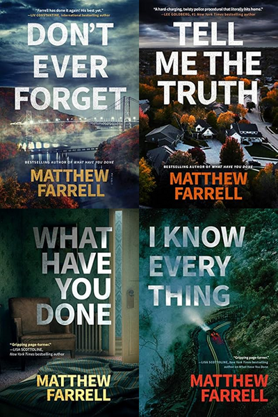 Adler and Dwyer Series & more by Matthew Farrell ~ 4 MP3 AUDIOBOOK COLLECTION