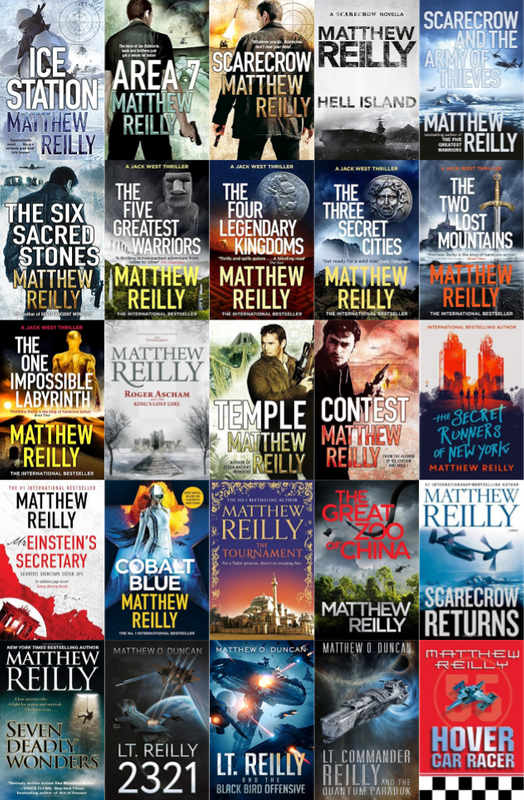 Shane Schofield & more by Matthew Reilly ~ 25 MP3 AUDIOBOOK COLLECTION