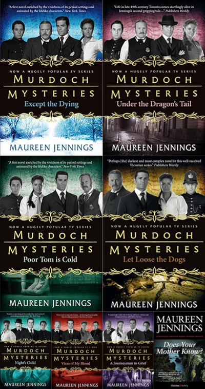 Detective Murdoch Series & more by Maureen Jennings ~ 8 MP3 AUDIOBOOK COLLECTION