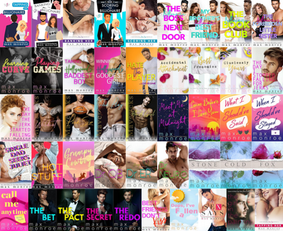 Bad Boy Billionaires Series & more by Max Monroe ~ 49 MP3 AUDIOBOOK COLLECTION