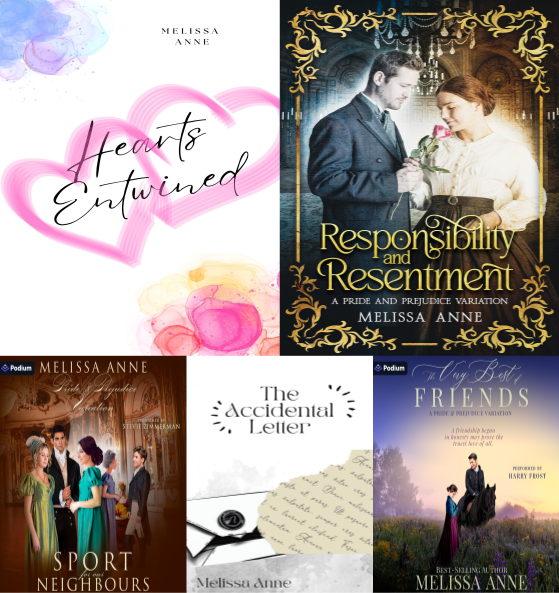 Melissa Anne ~ 5 MP3 AUDIOBOOK COLLECTION