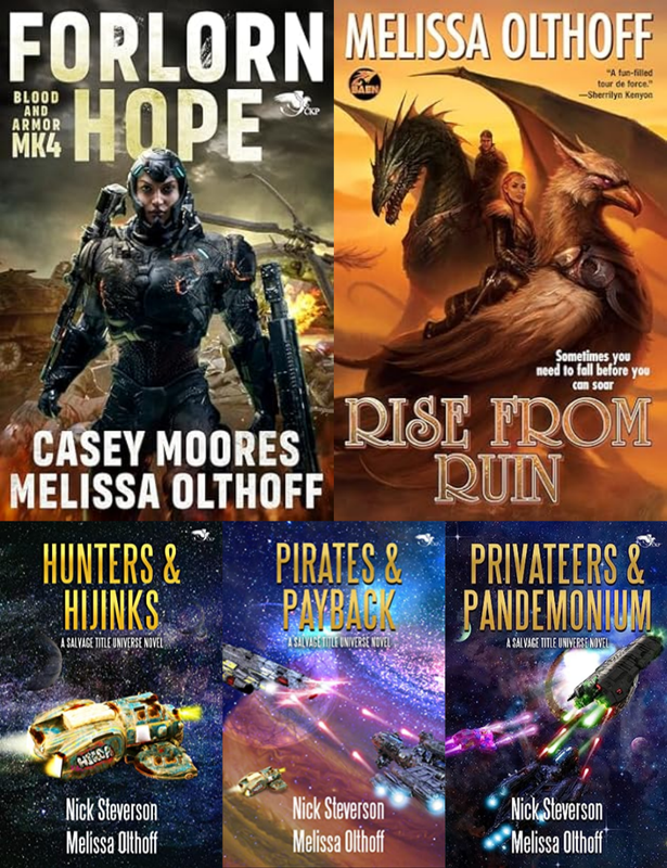 Blood and Armor Series & more by Melissa Olthoff ~ 5 MP3 AUDIOBOOK COLLECTION