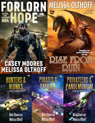 Blood and Armor Series & more by Melissa Olthoff ~ 5 MP3 AUDIOBOOK COLLECTION