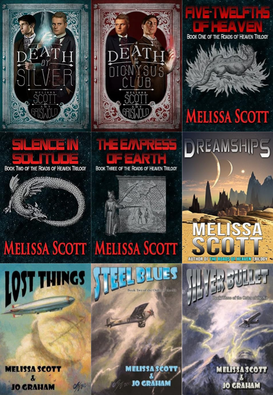 Julian Lynes and Ned Mathey Series & more by Melissa Scott ~ 9 MP3 AUDIOBOOK COLLECTION