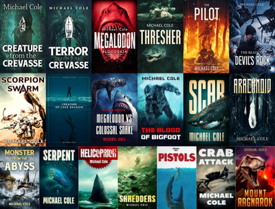 Creature From the Crevasse Series & more by Michael Cole ~ 19 MP3 AUDIOBOOK COLLECTION