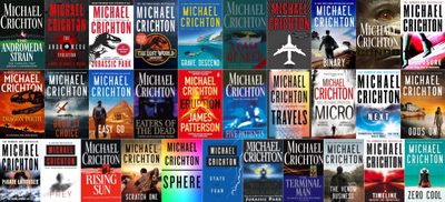 Andromeda Series & more by Michael Crichton ~ 31 MP3 AUDIOBOOK COLLECTION