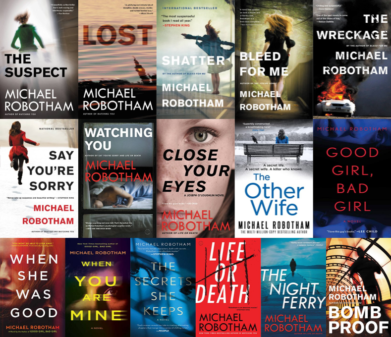Joseph O'Loughlin Series & more by Michael Robotham ~ 18 MP3 AUDIOBOOK COLLECTION