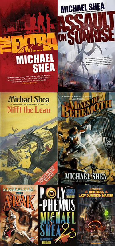 Extra Series & more by Michael Shea ~ 7 MP3 AUDIOBOOK COLLECTION