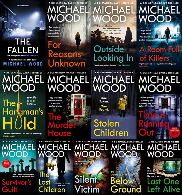 DCI Matilda Darke Series by Michael Wood ~ 13 MP3 AUDIOBOOK COLLECTION