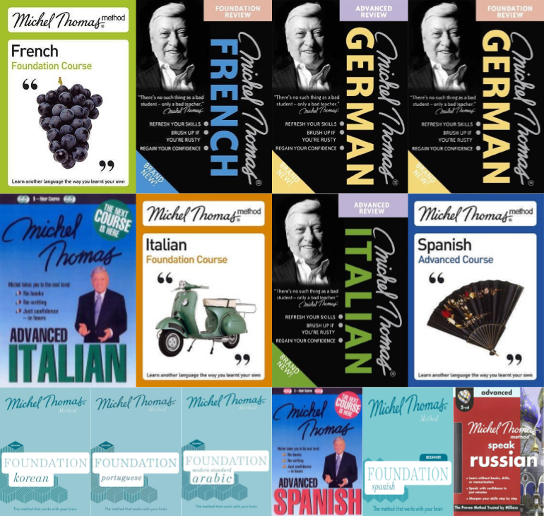 Michel Thomas ~ 14 MP3 AUDIOBOOK COLLECTION