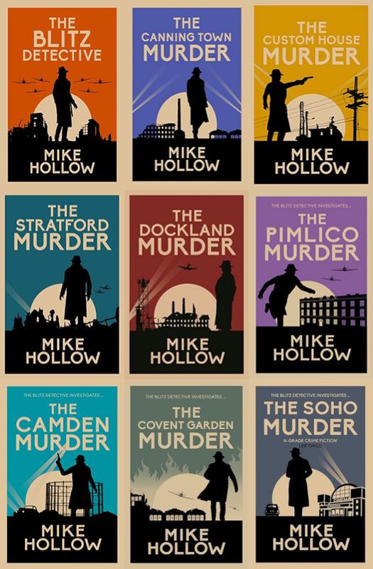 Blitz Detective Series & more by Mike Hollow ~ 9 MP3 AUDIOBOOK COLLECTION