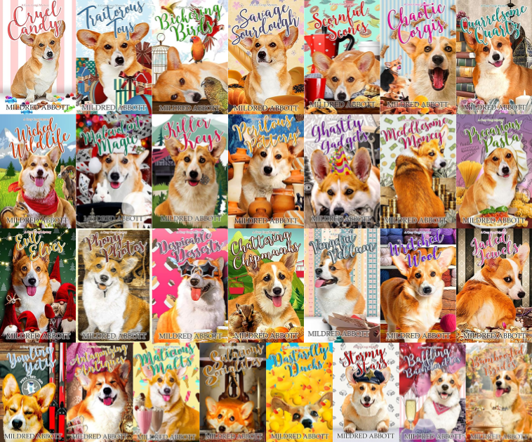 Cozy Corgi Mysteries Series by Mildred Abbott ~ 29 E-BOOK COLLECTION