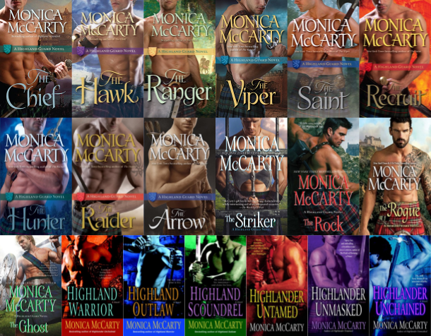 Highland Guard Series & more by Monica McCarty ~ 19 MP3 AUDIOBOOK COLLECTION