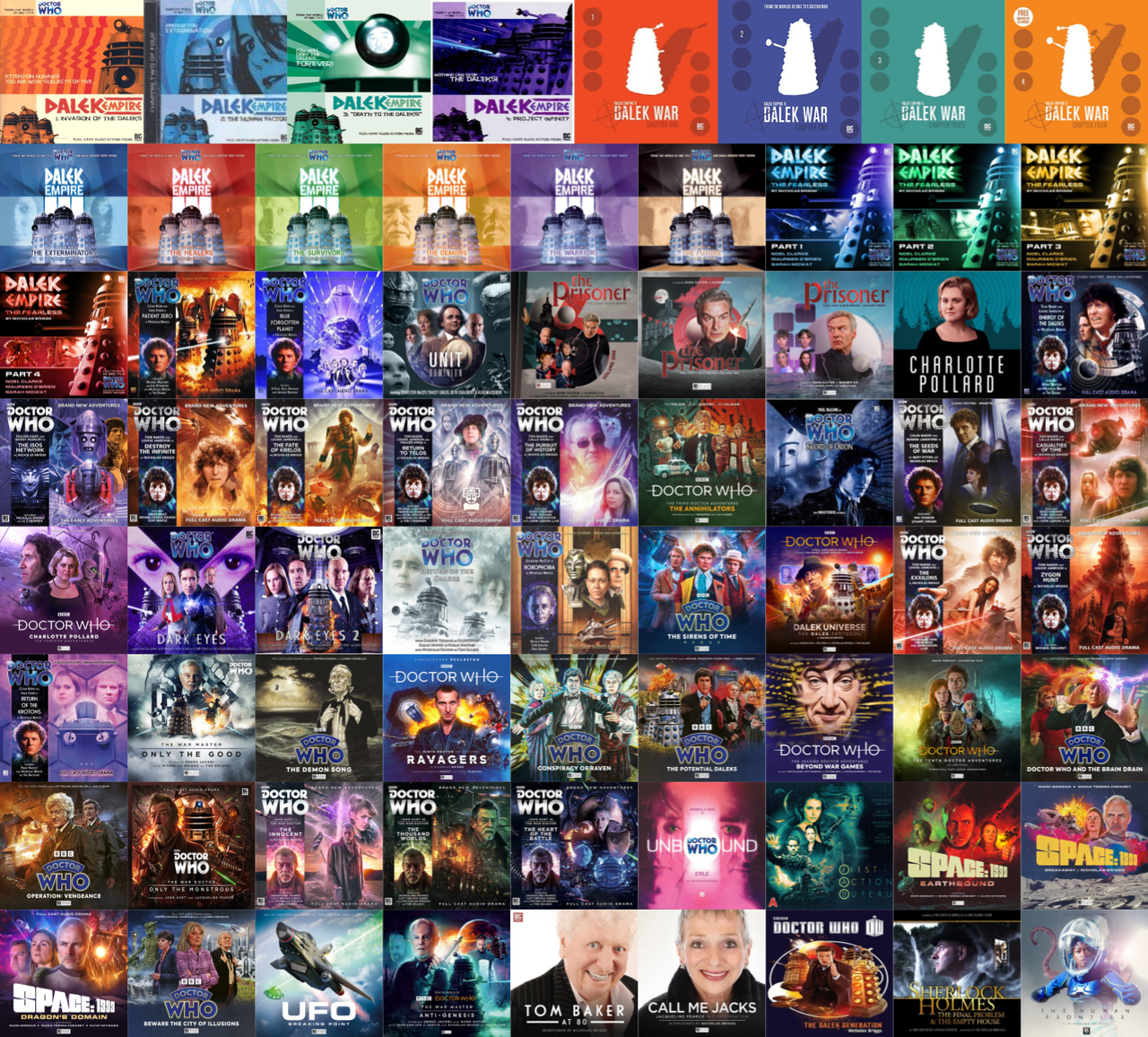 Dalek Empire I Series & more by Nicholas Briggs ~ 71 MP3 AUDIOBOOK COLLECTION