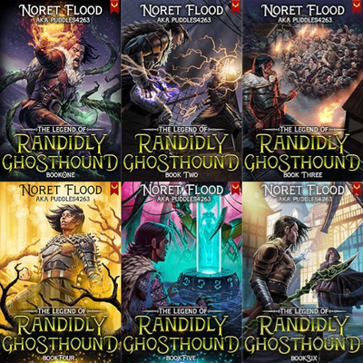 The Legend of Randidly Ghosthound Series by Noret Flood ~ 6 MP3 AUDIOBOOK COLLECTION
