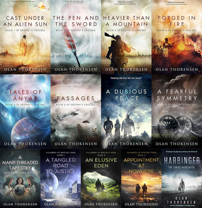 Destiny's Crucible Series & more by Olan Thorensen ~ 14 MP3 AUDIOBOOK COLLECTION