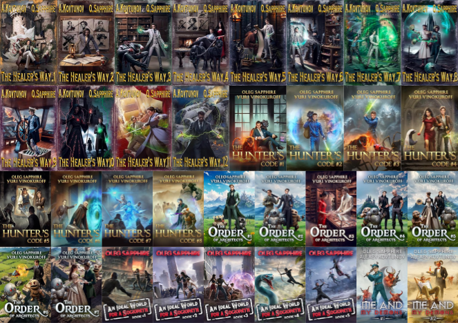 The Healer’s Way Series & more by Oleg Sapphire ~ 34 MP3 AUDIOBOOK COLLECTION