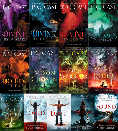 Partholon Series & more by P.C. Cast ~ 25 MP3 AUDIOBOOK COLLECTION