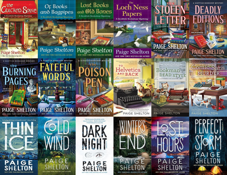 Scottish Bookshop Mystery Series & more by Paige Shelton ~ 18 MP3 AUDIOBOOK COLLECTION