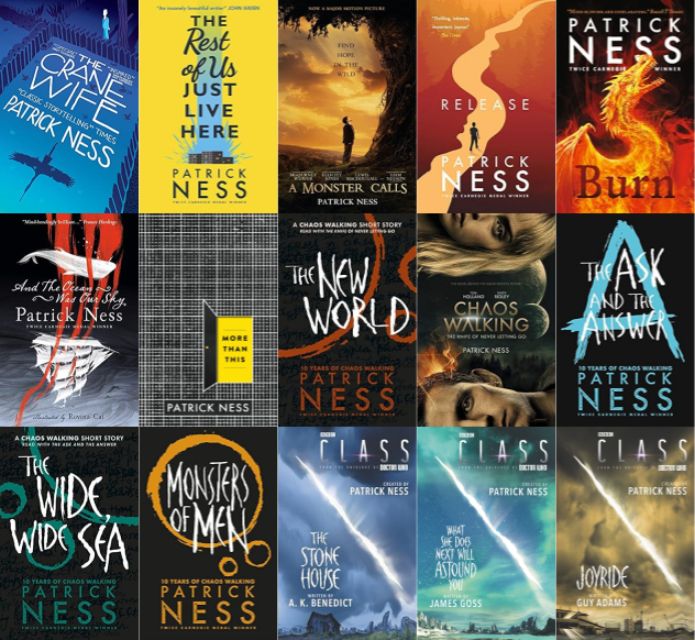 Chaos Walking Series & more by Patrick Ness ~ 15 MP3 AUDIOBOOK COLLECTION