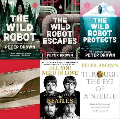 Wild Robot Series & more by Peter Brown ~ 6 MP3 AUDIOBOOK COLLECTION