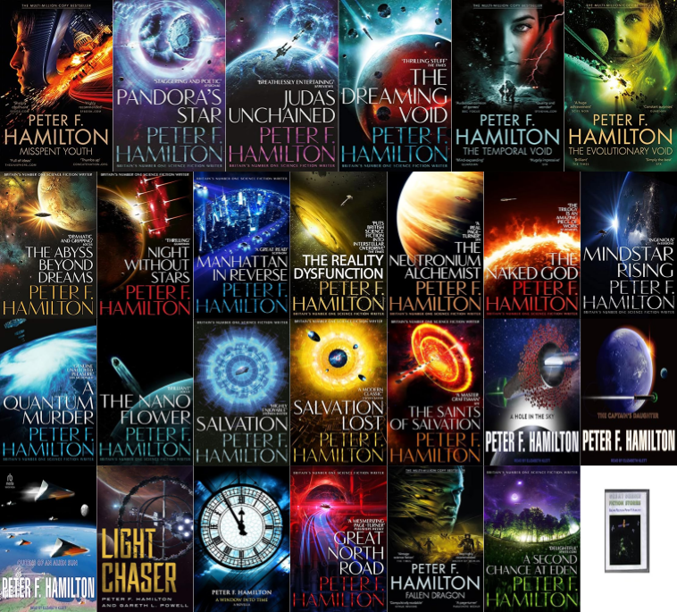 Commonwealth Universe Series & more by Peter F. Hamilton ~ 28 MP3 AUDIOBOOK COLLECTION