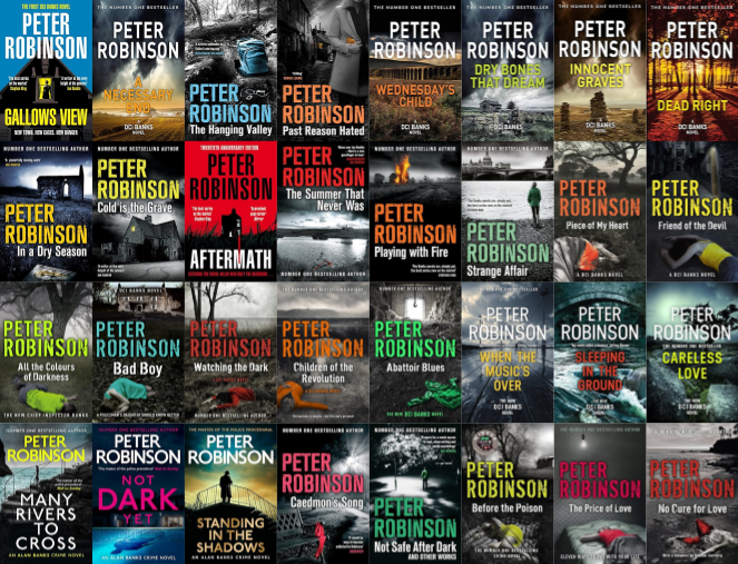 Inspector Banks Series & more by Peter Robinson ~ 33 MP3 AUDIOBOOK COLLECTION